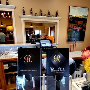 Beautiful tasting room.