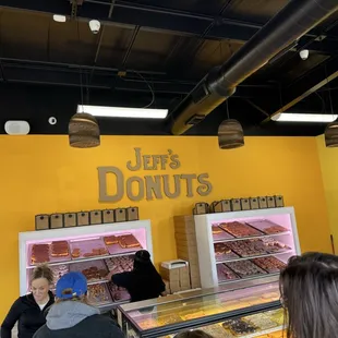 Interior + donuts
