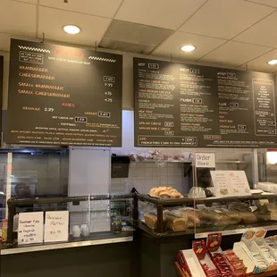 burger sandwich menu