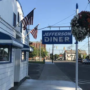 Front of Diner