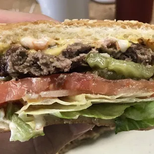 Awesome three dollar cheeseburger.  If you like Green Lantern, you'll like Jefferson Express.