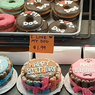 Pet birthday cakes