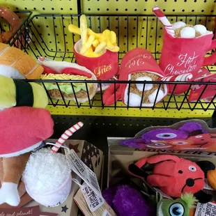 The cutest dog toys I've seen in a long time!