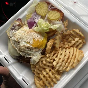 Sunrise burger