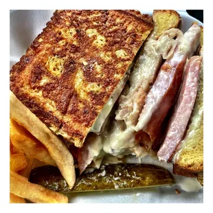 Monte Cristo. with Fries .