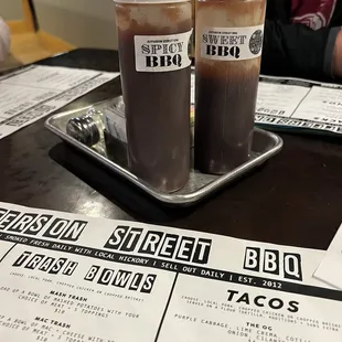 Sweet or Spicy BBQ Bottle