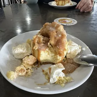 churro donut cheesecake