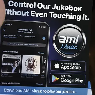 Open your AMI Music app on your smartphone and play songs from your phone without ever leaving your seat - or your house for that matter :)