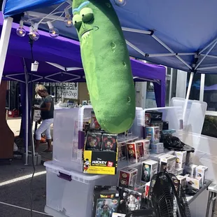 #PickleRick at "The Destination" booth.