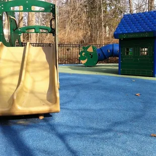 Fenced toddler park