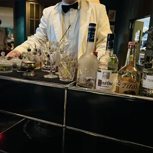 Martini Bar Cart