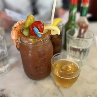 Bloody Mary with dill vodka