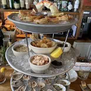 Le Jeffrey raw plateau.