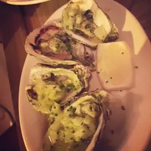 Grilled Oysters