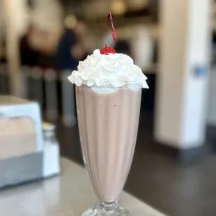 Chocolate milkshake