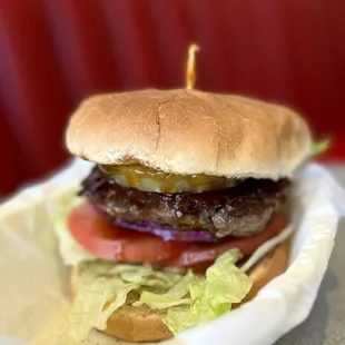Pineapple Teriyaki Burger