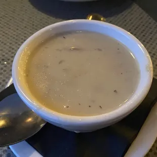Soup of the day - cream of mushroom