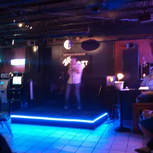 This place rocks...if you like to sing and have others listen and have fun, this is the place!