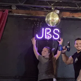 Mckenna and Stephen helping my vision become reality!