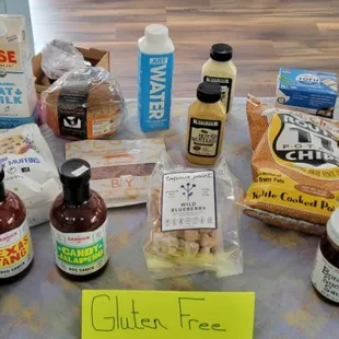 Gluten free products