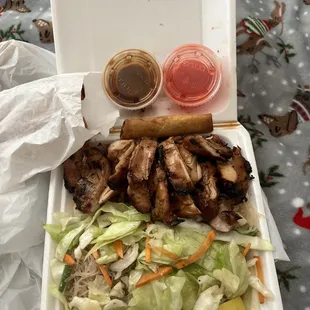 chicken bbq meal