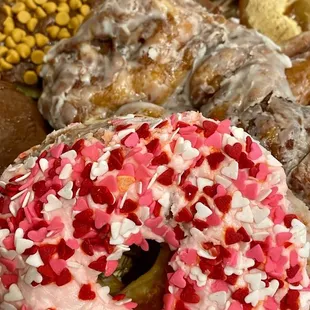 a variety of doughnuts