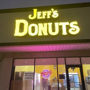 Front of the restaurant