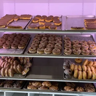 a variety of doughnuts
