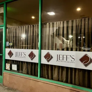The very unassuming store front