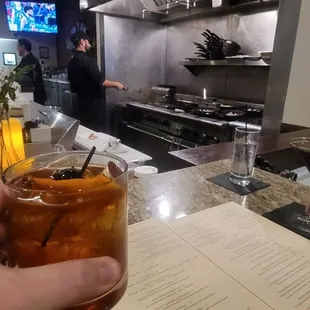 Old fashion was great!  Food was great!  Everyone there is great!