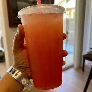 Strawberry Peach Lemonade