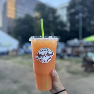 Peach Mango Agua Fresca