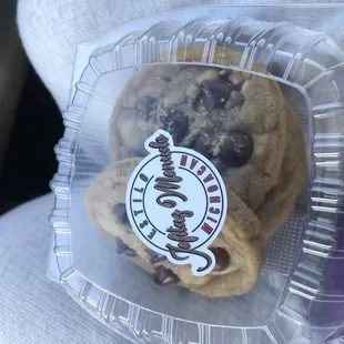 Mazapan chocolate chip cookies