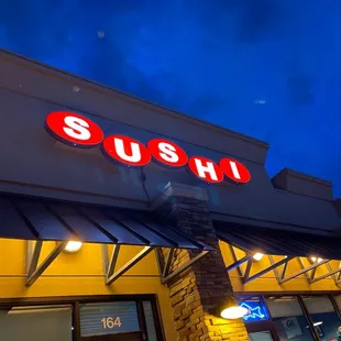 the front of a restaurant