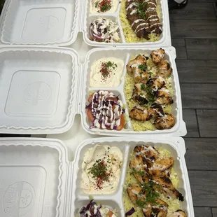 Chicken Kebab/ Beef Kebab Plate
