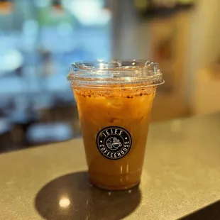 Iced Earl Grey Chai Latte.