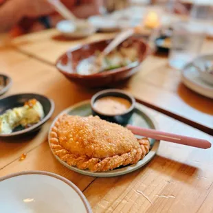 Kimchi Reuben Han Pie