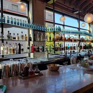 Bar area