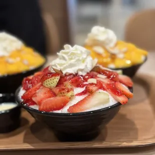 Strawberry bingsoo