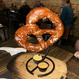 Bavarian pretzel appetizer