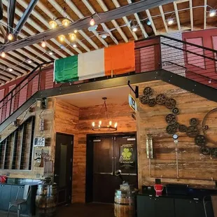 Downstairs Looking Upstairs