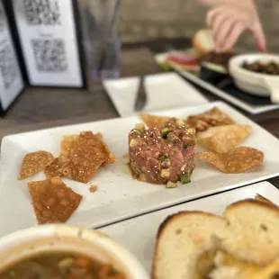 a plate of food