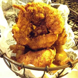 Beet-Battered Chicken Fingers