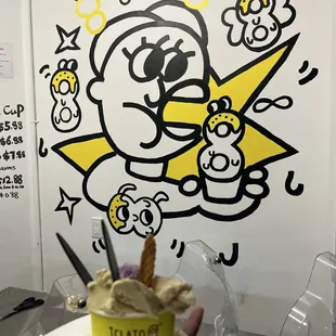 Biscoff, pistachio &amp; ube