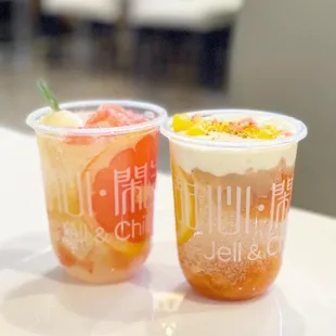 Yuzu and Persimmon Sunrise -@hungry_beluwuga