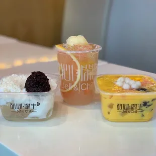 Left to right : John Snow, Yuzu, and Mango