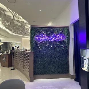 the interior of a restaurant