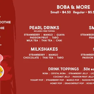 Drink Menu November 2020