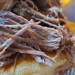 Pot roast sandwich is amazing! No one makes anything like this anywhere!