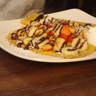 Nutella crepes